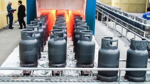 难以置信的煤气罐制造过程 惊人的液化石油气钢瓶生产线